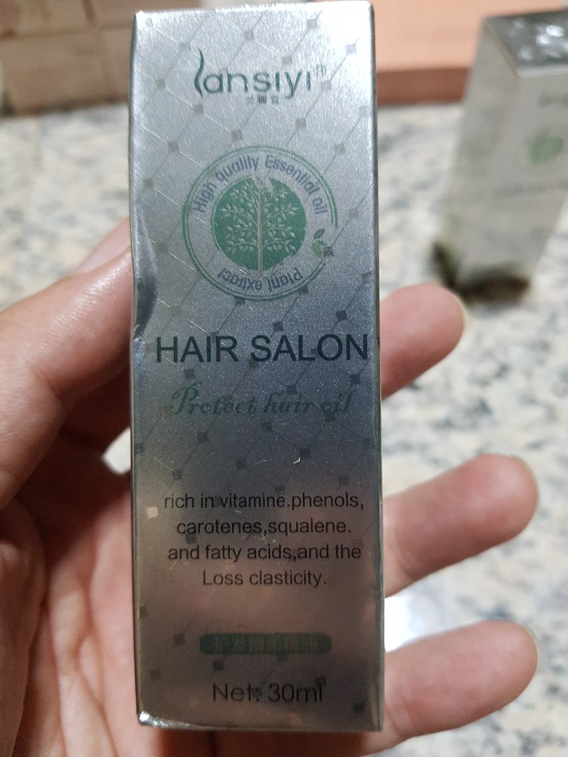 Lansiyi Hair Salon Hair Oil, Beauty & Personal Care, Hair on Carousell