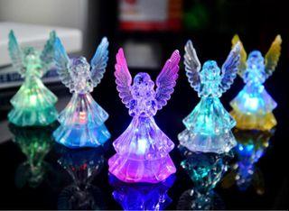 Led light Angel & Christmas Tree Acrylic (PIH)