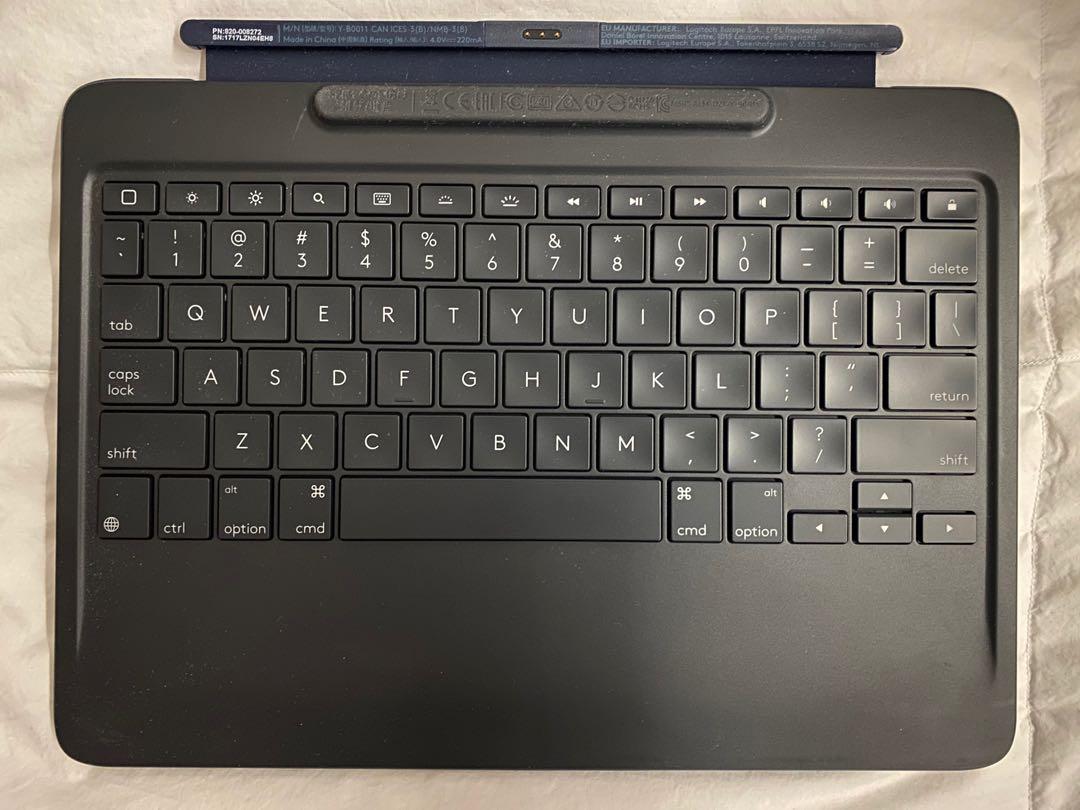 Logitech Slim Combo Keyboard for iPad Pro 10.5/ 10.5 iPad Air, Mobile Phones & Gadgets, Mobile