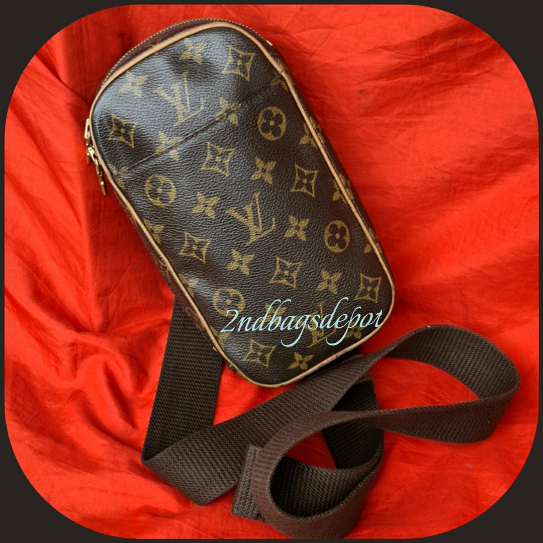 Louis Vuitton Monogram Canvas Pochette Gange Body Bag Belt Bag – Caroline's  Fashion Luxuries