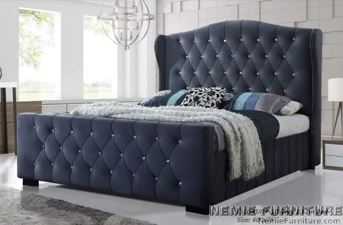 Luxury Bed Frame King Size Furniture, King Size Bed In A 12×11 Room