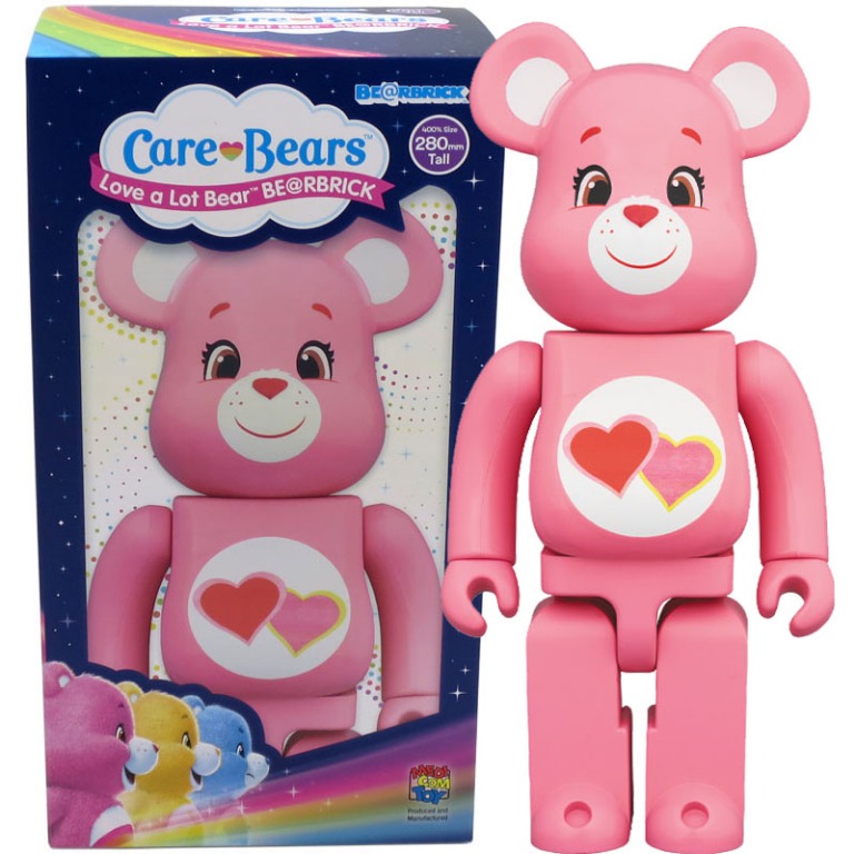 Medicom Toy Be@rbrick Bearbrick Care Bears Love a Lot Bear 400