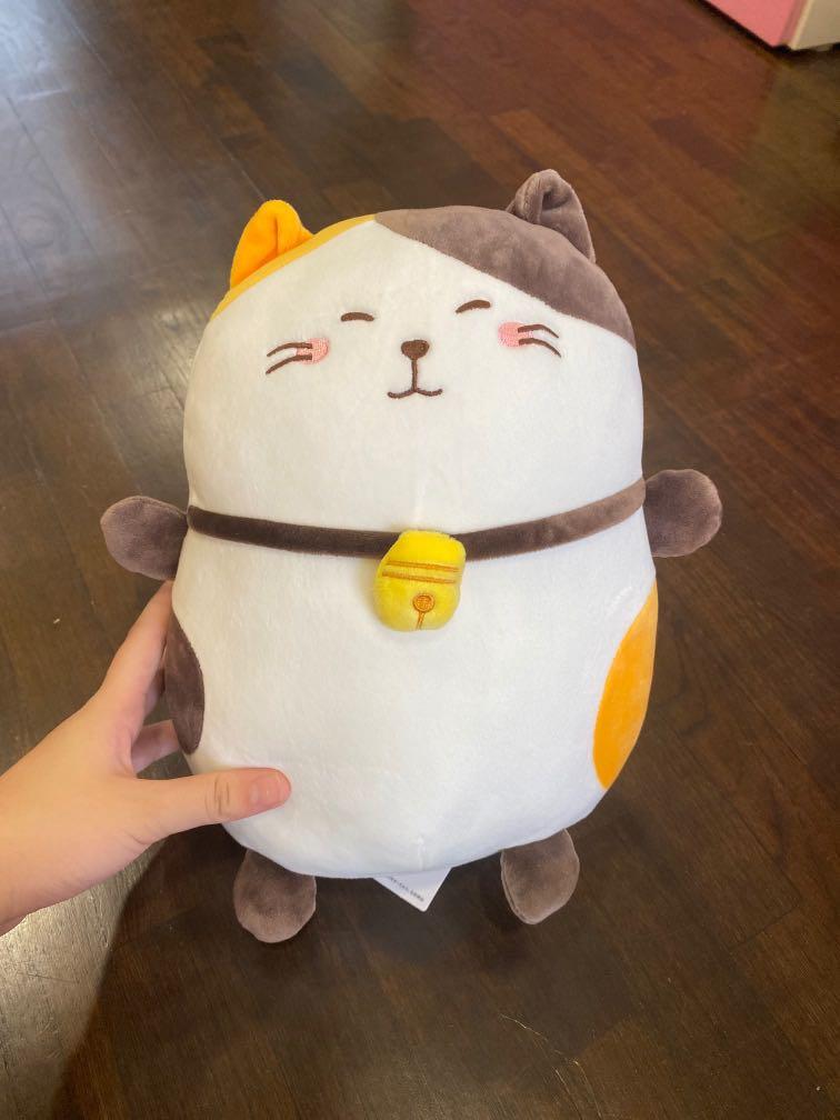 miniso cat stuffed toy