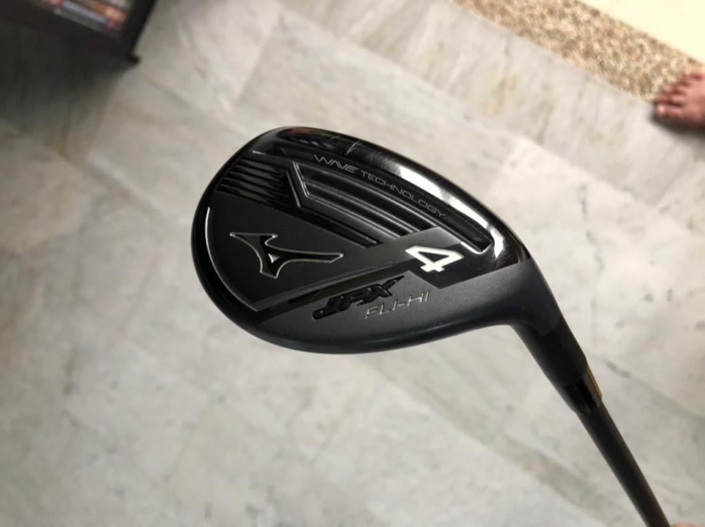 Mizuno JPX FLI HI 4 22 degree hybrid rescue. Project X 4.5 R 70g
