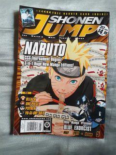 Naruto Shonen Jump issue 5 w/o card