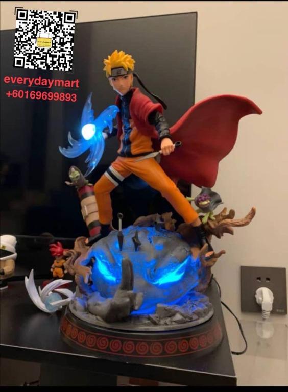Naruto Uzumaki Toad Sage Rasengan Statues Gk Action Figure火影忍者 鸣人蛤蟆仙人螺旋丸 手办gk模型 Toys Games Action Figures Collectibles On Carousell