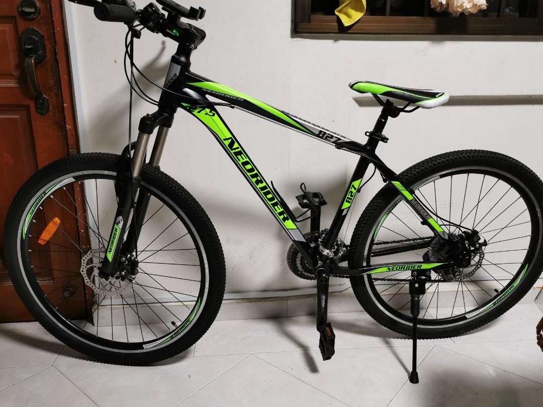 Neon green bike 2025