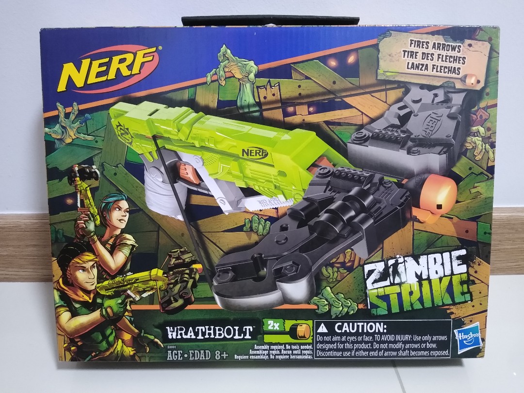 nerf zombie wrathbolt
