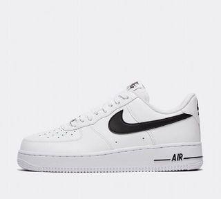 nike air force one black tick