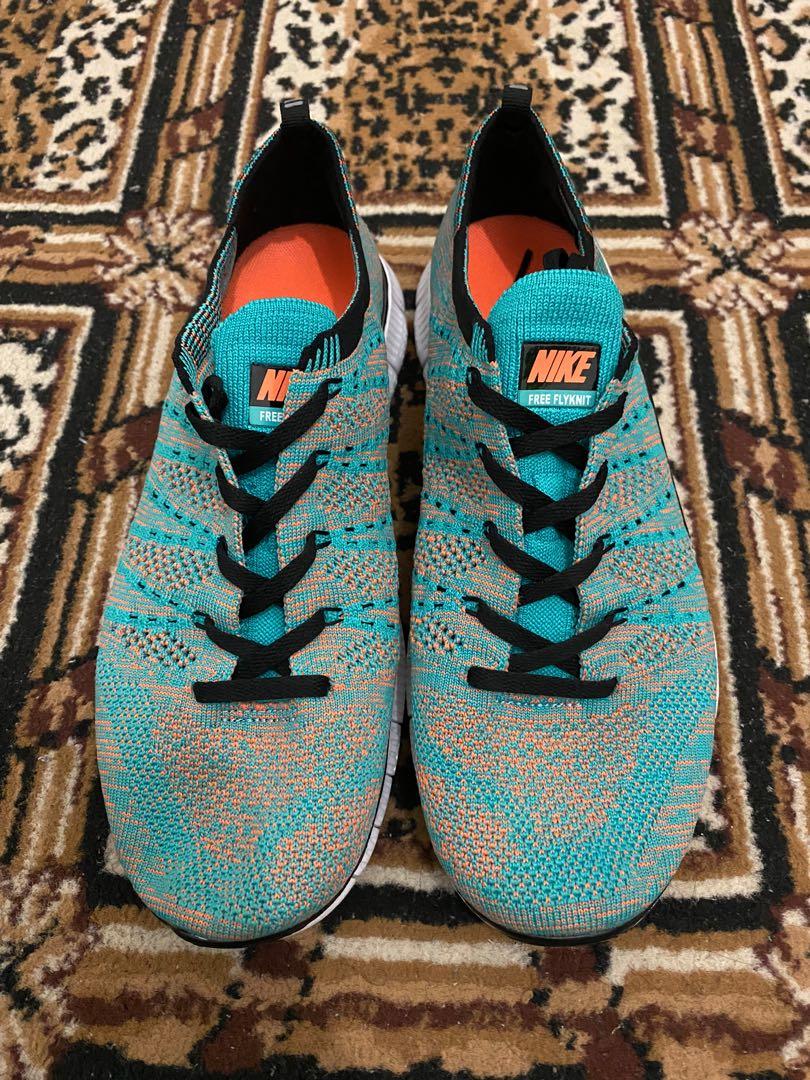 nike free flyknit nsw mens gold