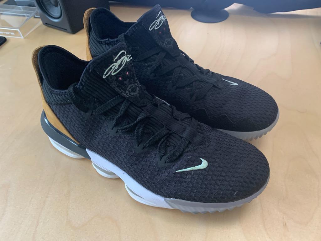Lebron 16 black wheat shop