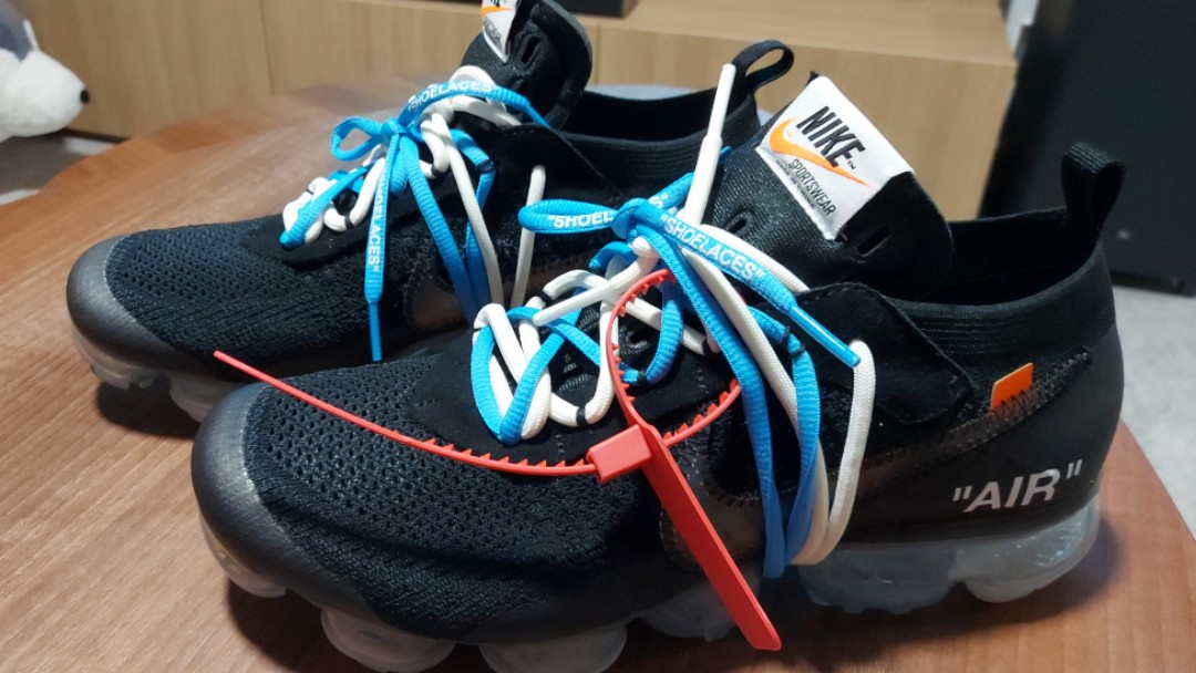Nike off white vapormax blue laces outlet