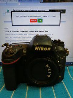 nikon d7200 body dslr carousell