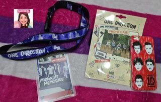 ONE DIRECTION (1D) OFFICIAL LANYARD &  IPHONE CASE