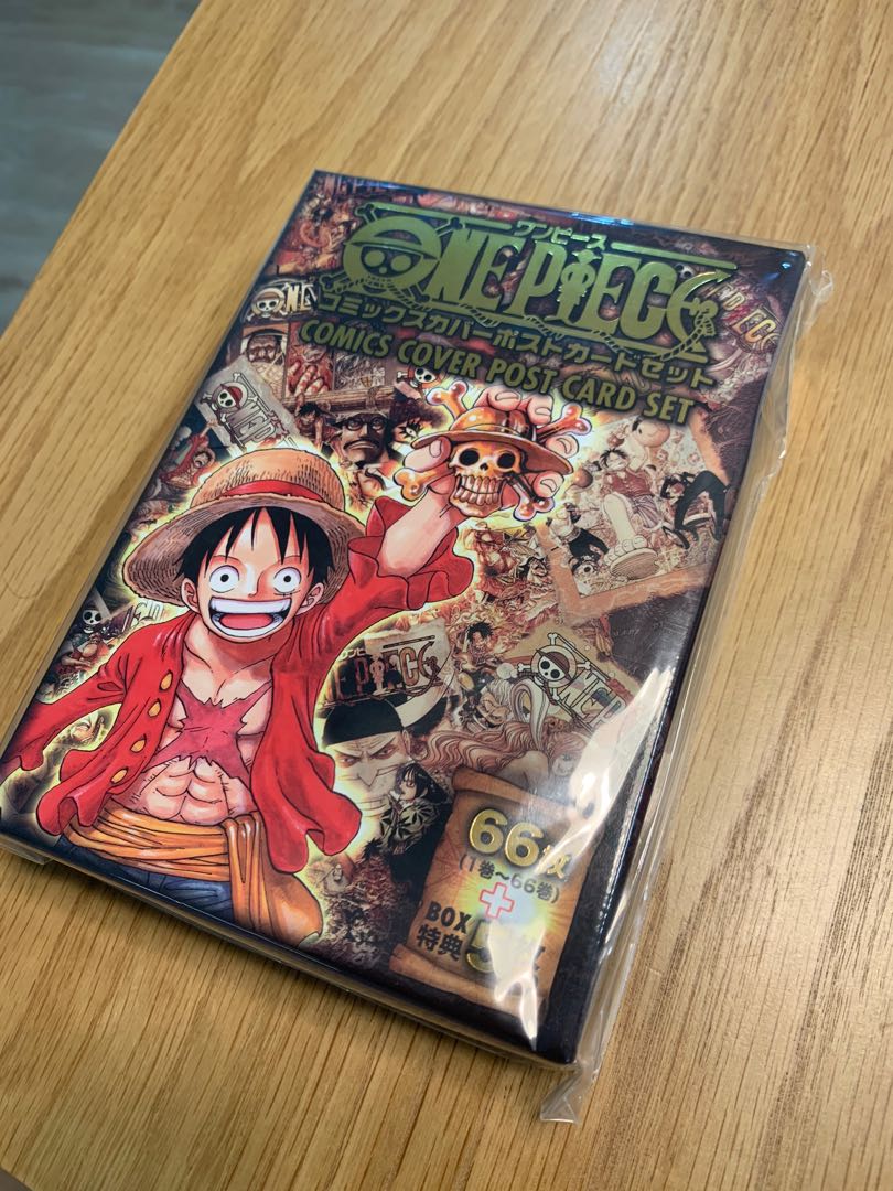 One Piece Comics Cover Post Card Set Hobbies Toys Memorabilia Collectibles Fan Merchandise On Carousell