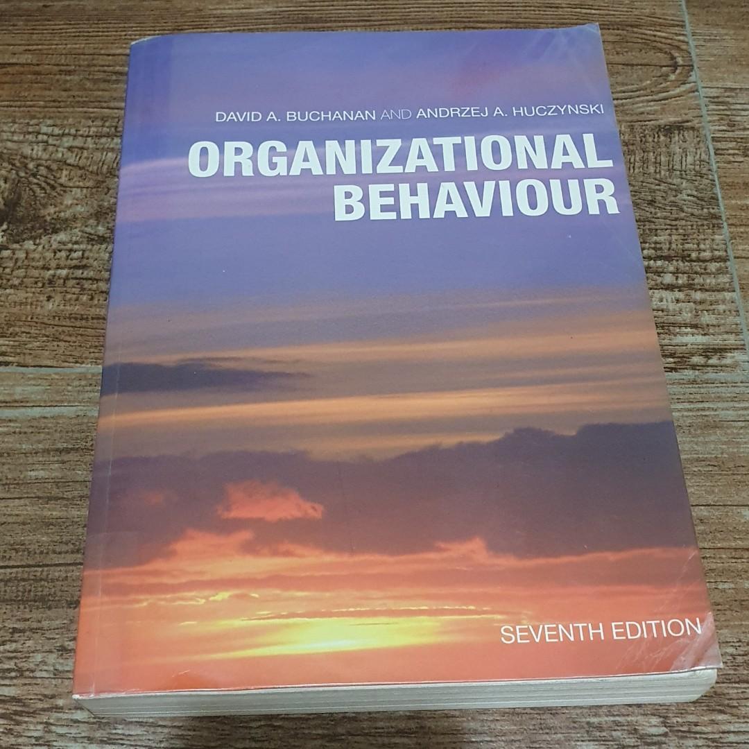 Organizational Behaviour Textbook, Books & Stationery, Textbooks ...