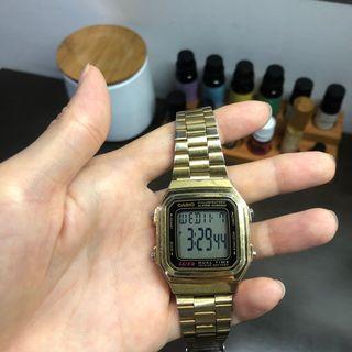 Original Casio Watch Gold