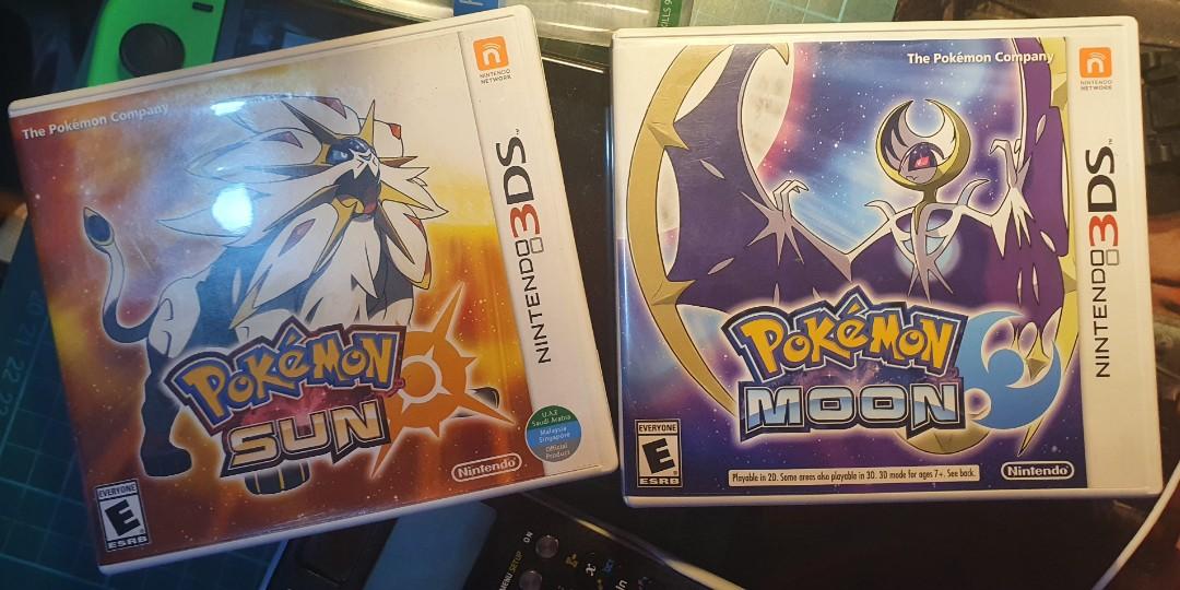 pokemon sun and moon 3ds game