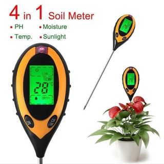 Kensizer Soil Tester, Soil Moisture/pH Meter, Gardening Farm Lawn Test Kit  Tool, Digital Plant Probe, Water Hydrometer for Indoor Outdoor, No Battery