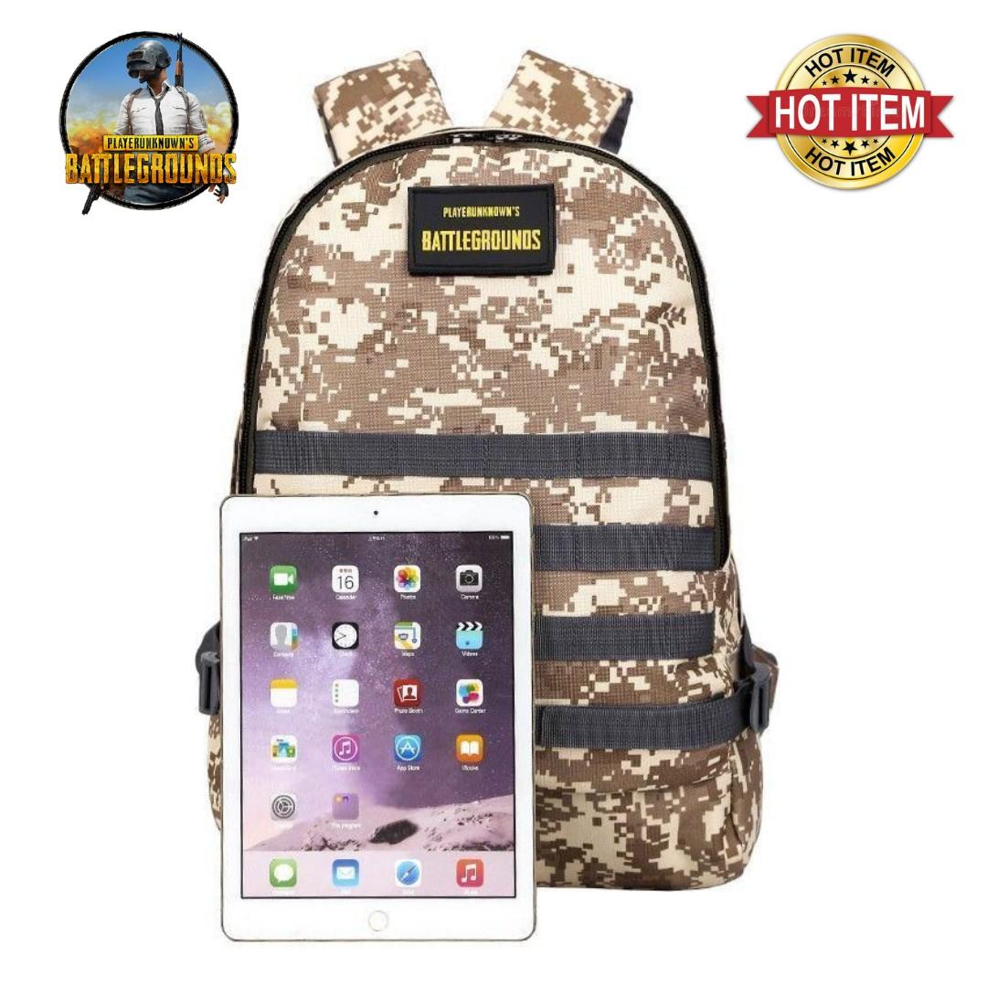 PUBG Backpack Cosplay Game Level 3 Instructor Outdoor Large Capacity Backpack Beg Military Travel Army