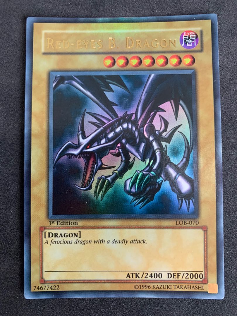 Red Eyes Black Dragon 1st Edition LOB-070