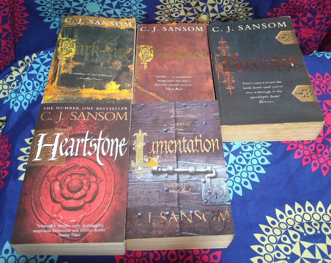 Shardlake Series By C J Sansom Books Books On Carousell
