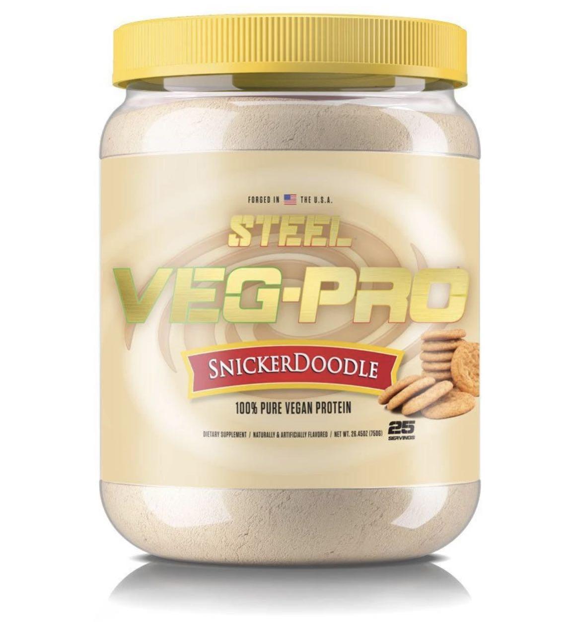 Snickerdoodle Vegan Whey Protein Powder By Steel Supplements Food Drinks Instant Food On Carousell