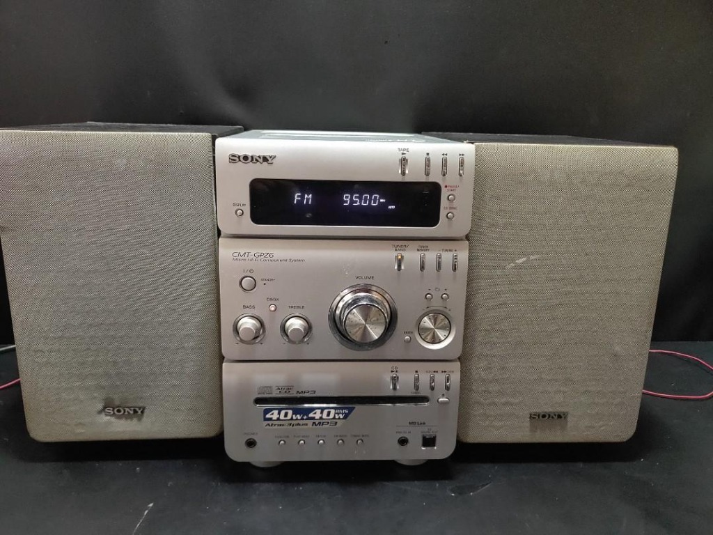 Sony Micro Hi Fi Component System Model Cmt Gpz6 4 Sets For Sale 40 Per Set Audio Other Audio Equipment On Carousell