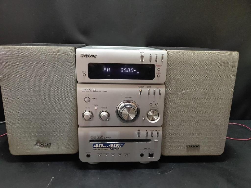 Sony Micro Hi Fi Component System Model Cmt Gpz6 4 Sets For Sale 40 Per Set Audio Other Audio Equipment On Carousell