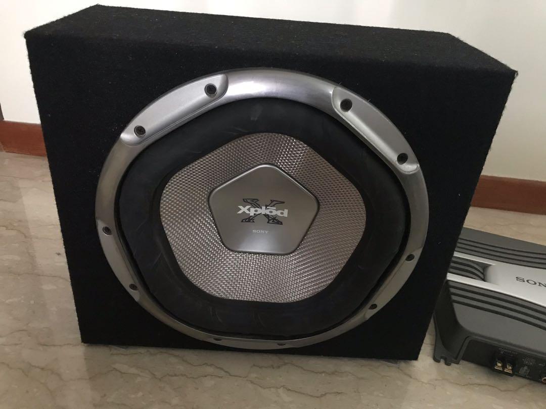 Sony store woofer amplifier