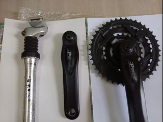 spring loaded seat post