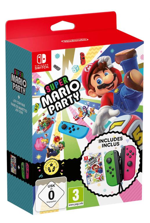 can you play mario party with 2 joycons