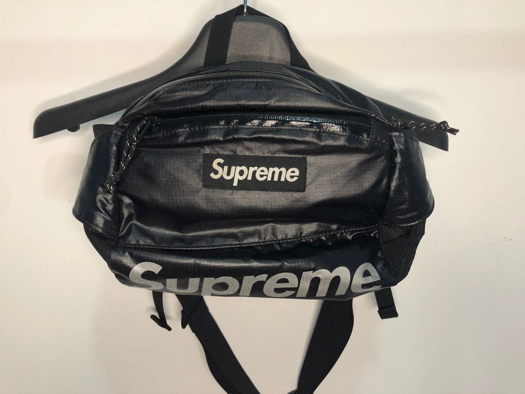 Supreme Waist Bag SS17 (Black), Men's Fashion, Bags, Sling Bags on Carousell