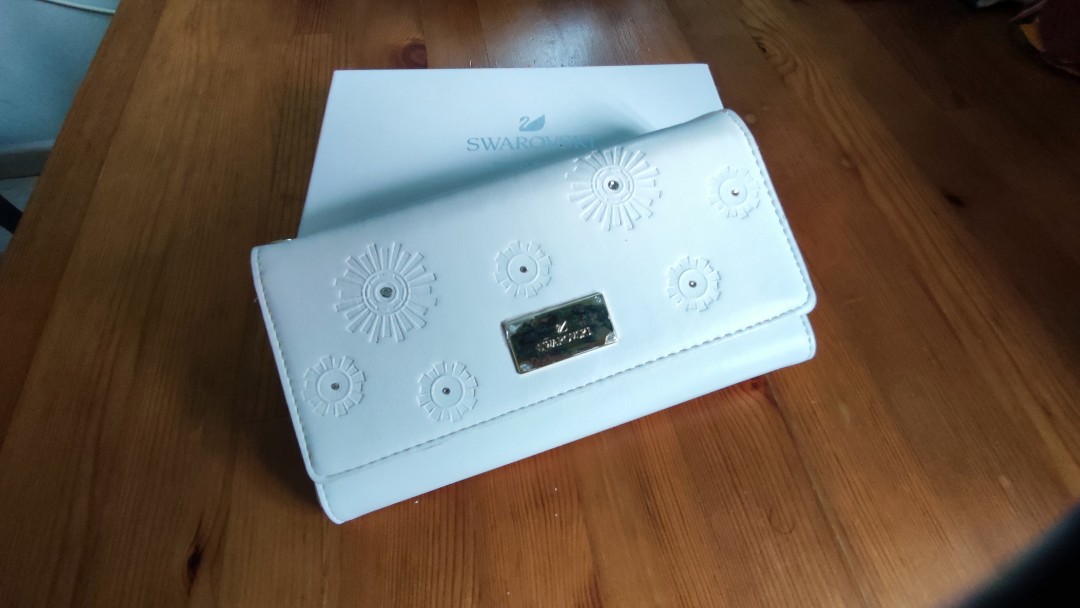 Swarovski travel wallet, Women's Fashion, Bags & Wallets, Purses