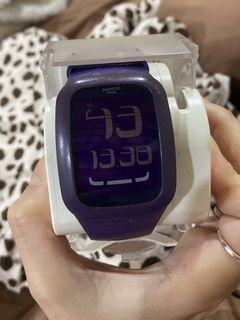 Swatch digital touch - purple