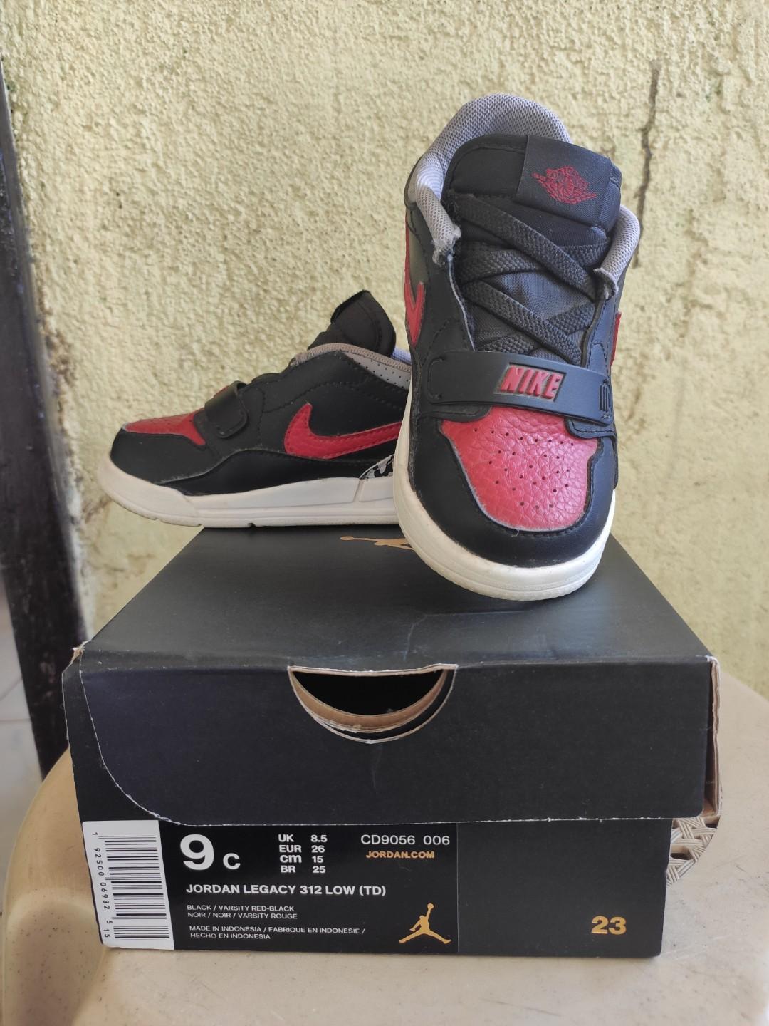jordan legacy 312 low kids