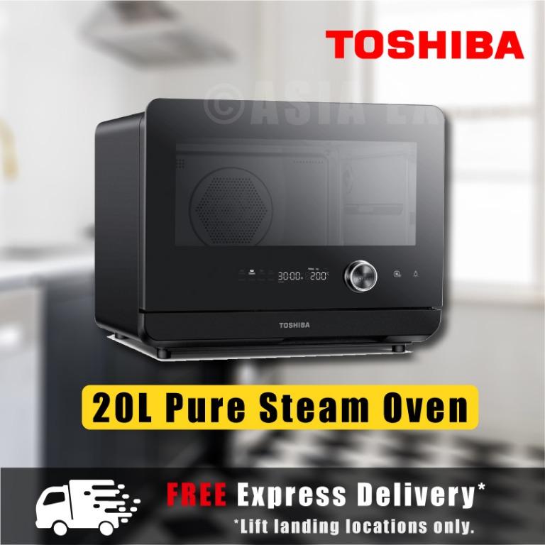 TOSHIBA MS1-TC20SF Pure Steam Oven, 20L, Black : : Home