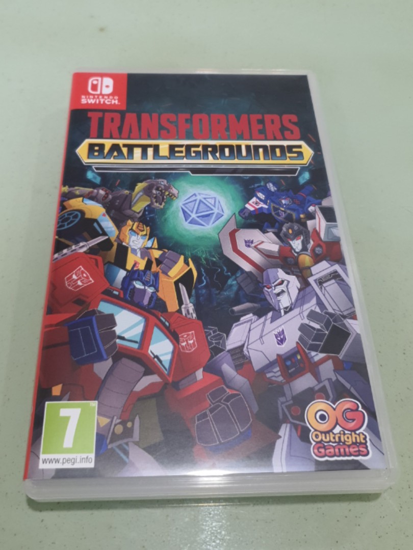 Transformers Battlegrounds Nintendo Switch, Video Gaming, Video Games