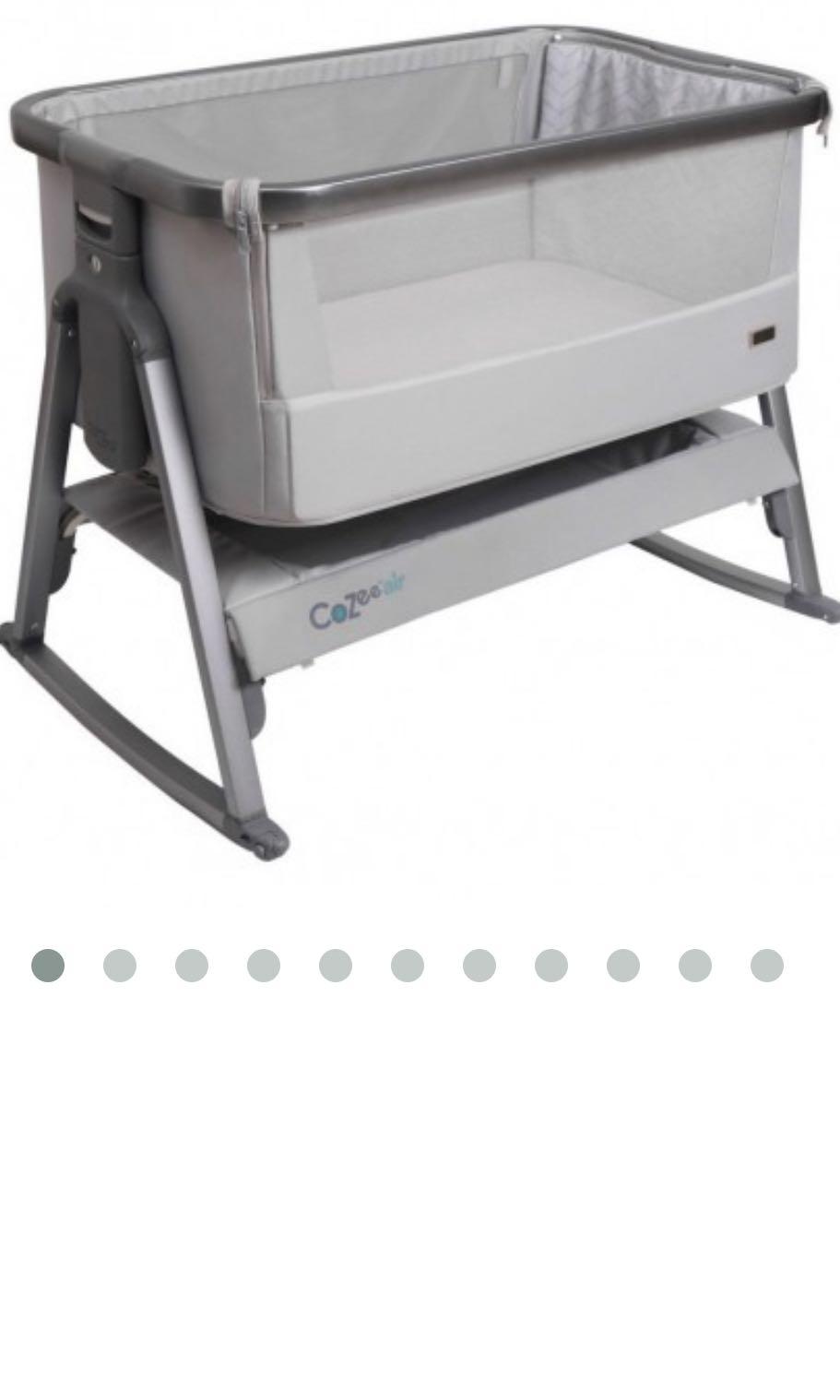 rocking bedside crib