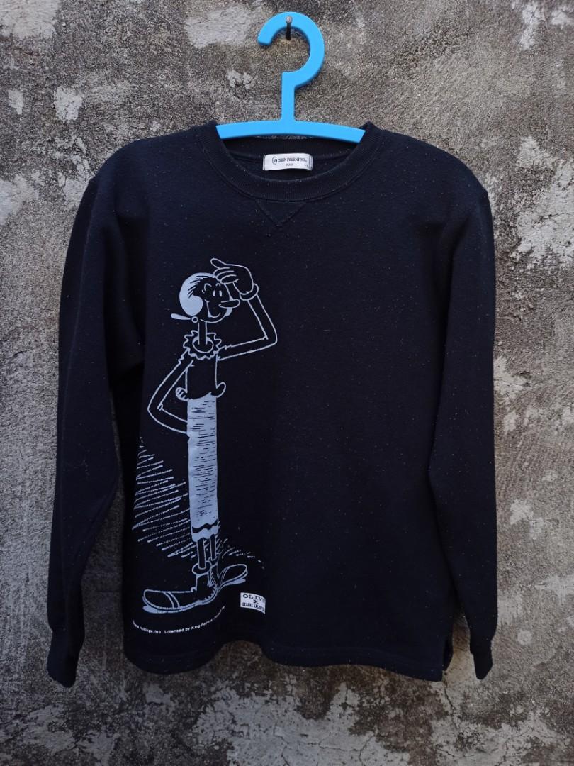 Vintage Gianni Valentino X Olive Popeye Sweatshirt Luxury Apparel On Carousell