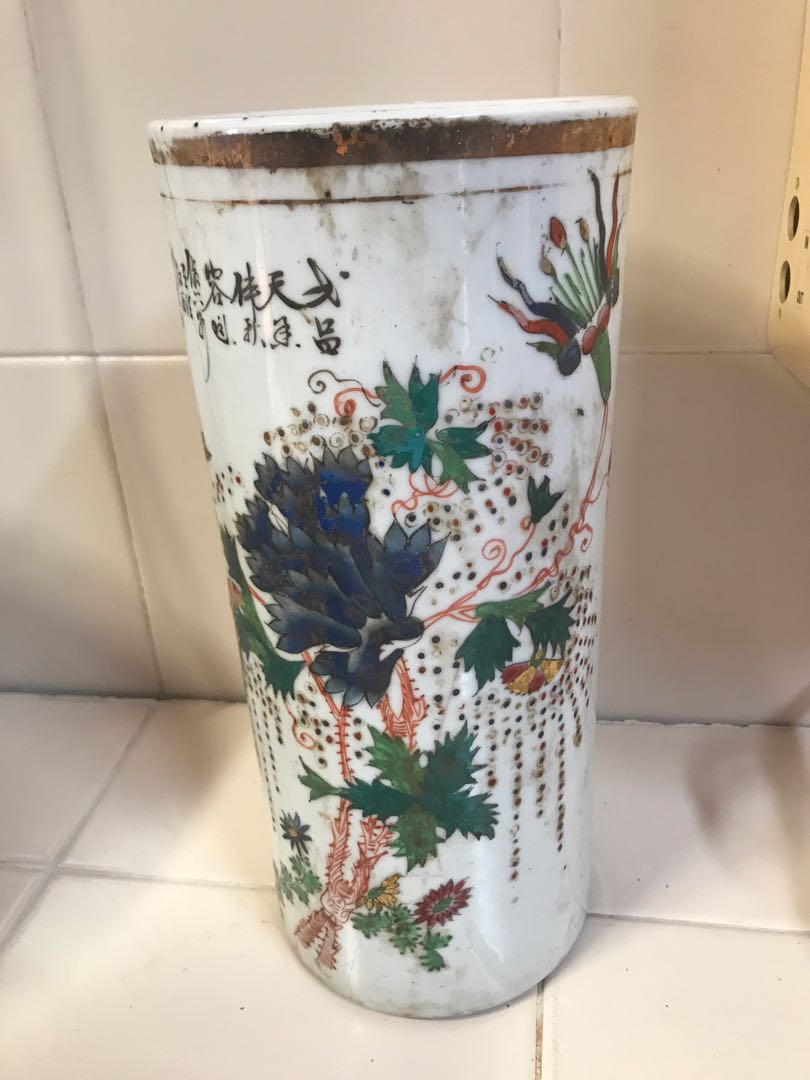 Vintage Porcelain Hat Stand, Hobbies & Toys, Memorabilia & Collectibles