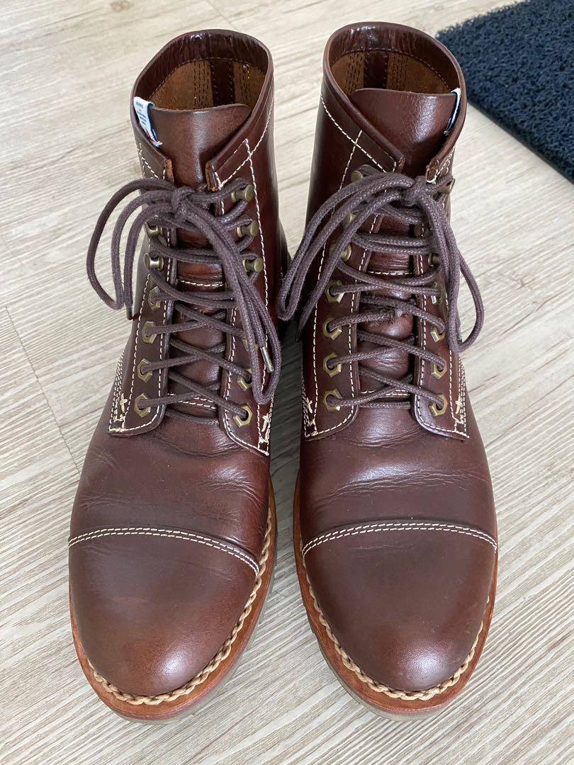 visvim VIRGIL CAP OKIE-FOLK ブラック M8 ブーツ 代购visvim