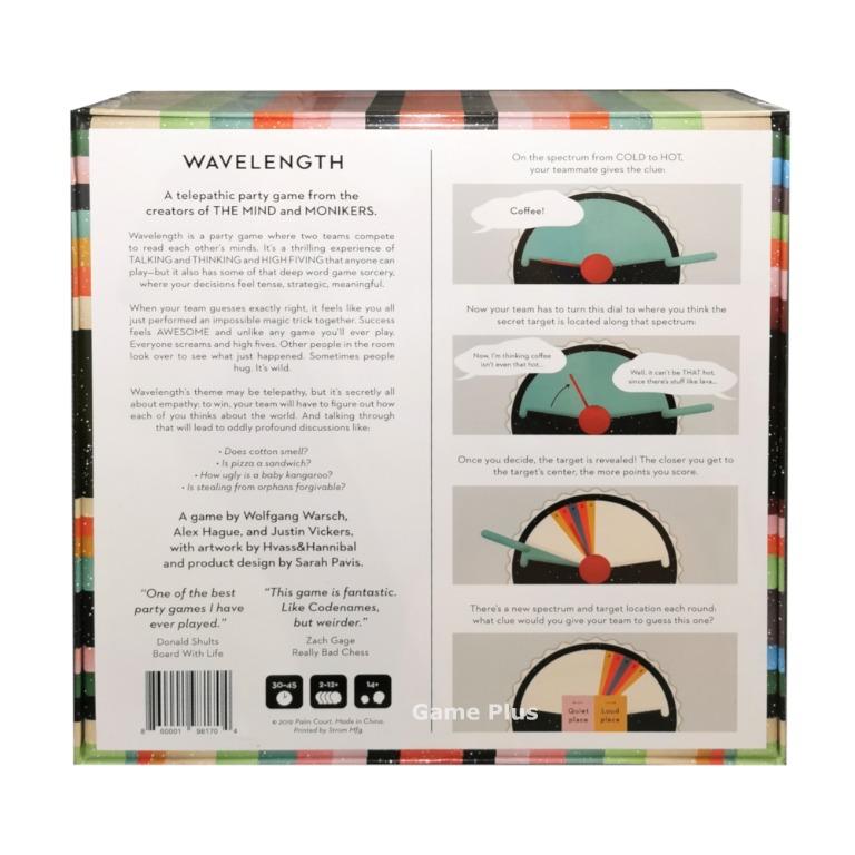 Wavelength Board Game, Hobbies & Toys, Toys & Games on Carousell