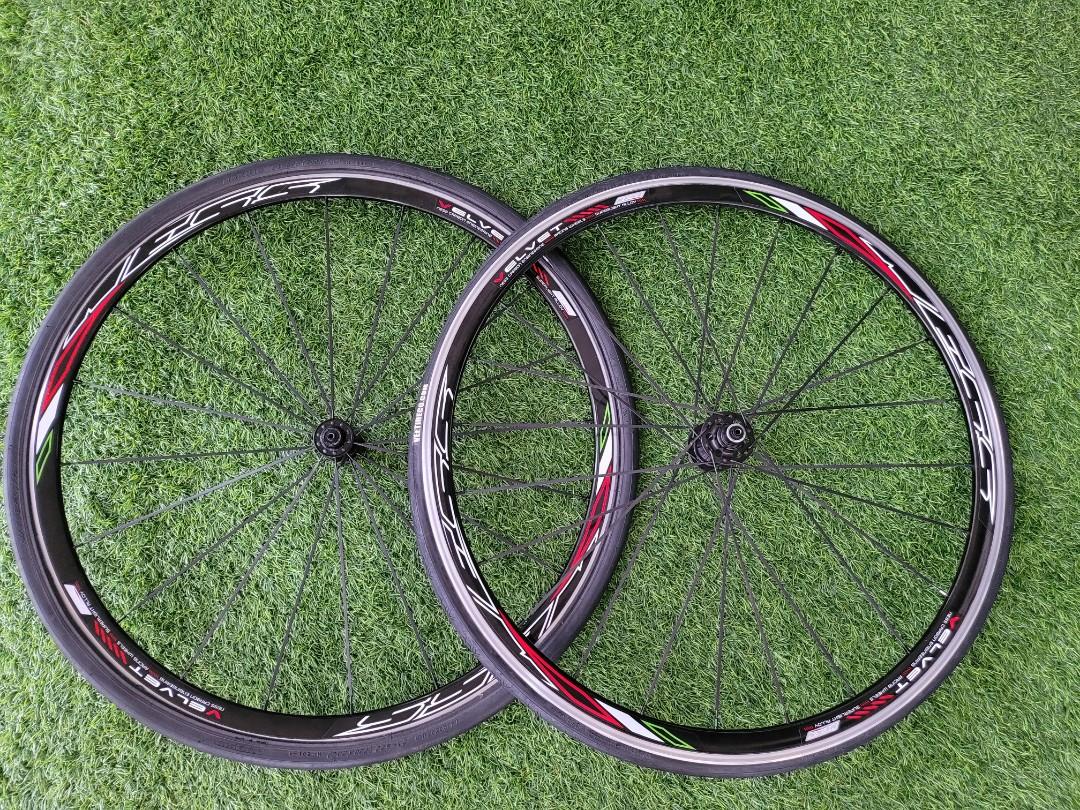 700c Bike Wheelset for Road Bicycle Front & Rear Alloy & Kenda Tires 700 x 23c 