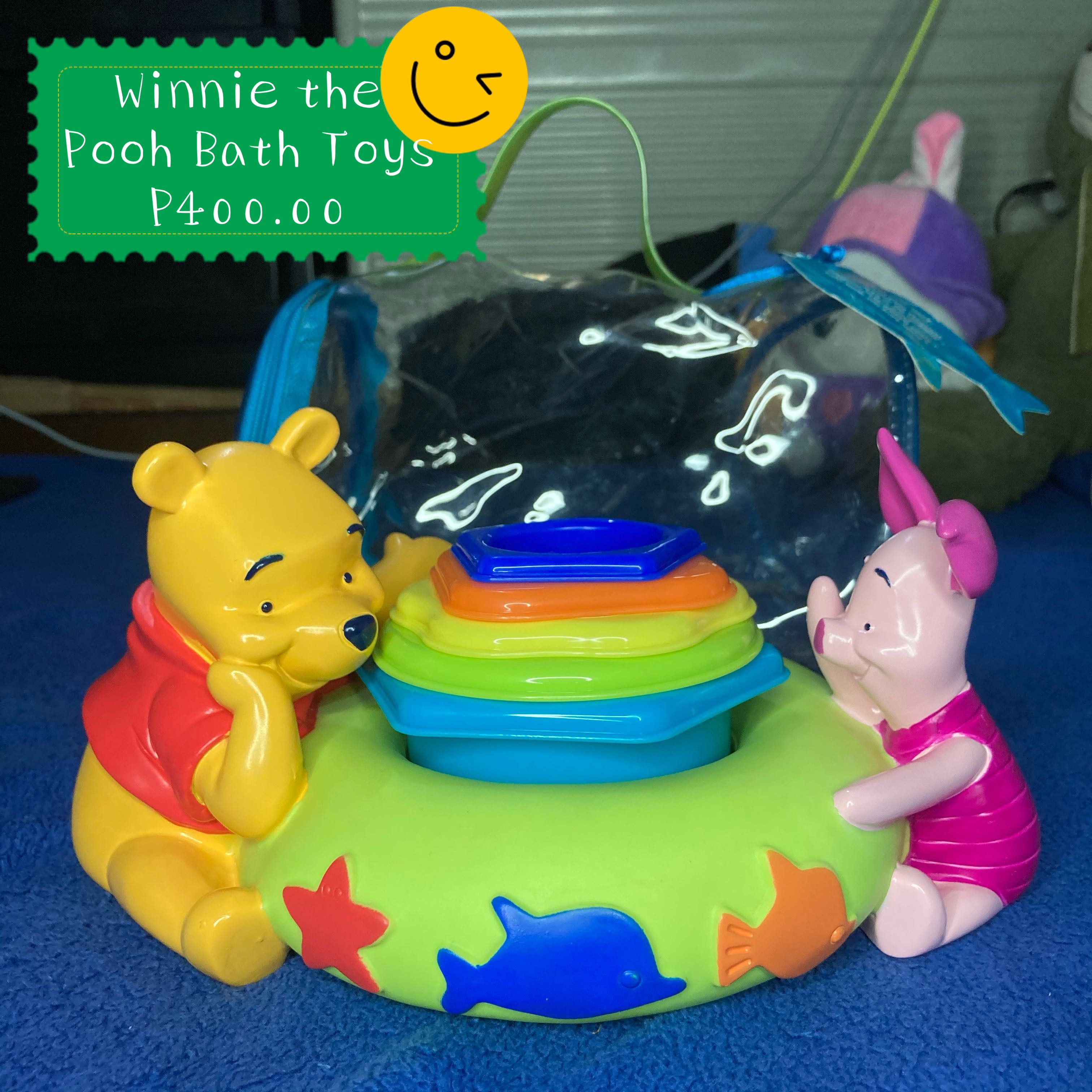 winnie the pooh bath toys