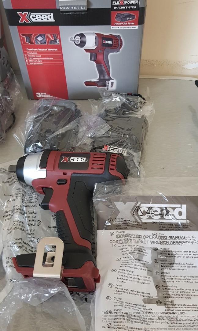 Xceed impact wrench clearance