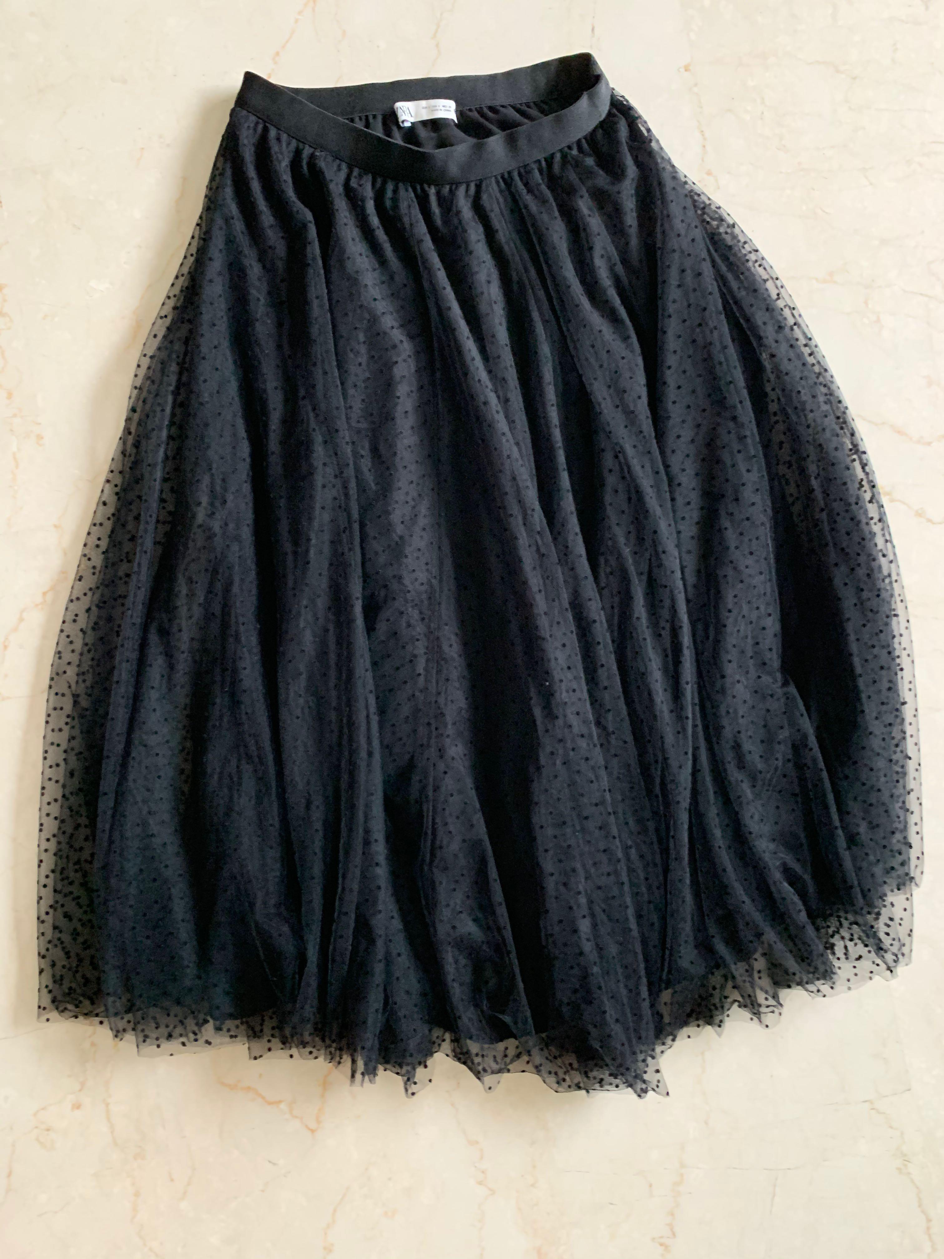 Black tulle skirt near me clearance
