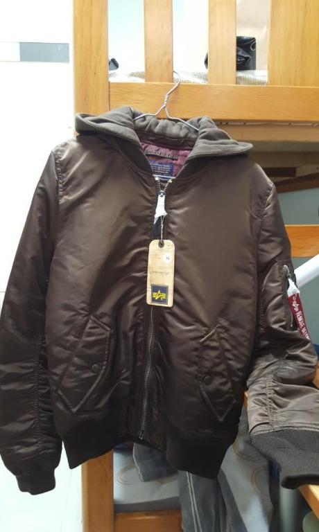 100 全新正版alpha Industries Ma 1 Natus Flight Jacket Cocoa 風褸厚褸外套禮物 男裝 男裝衫 外套 Carousell