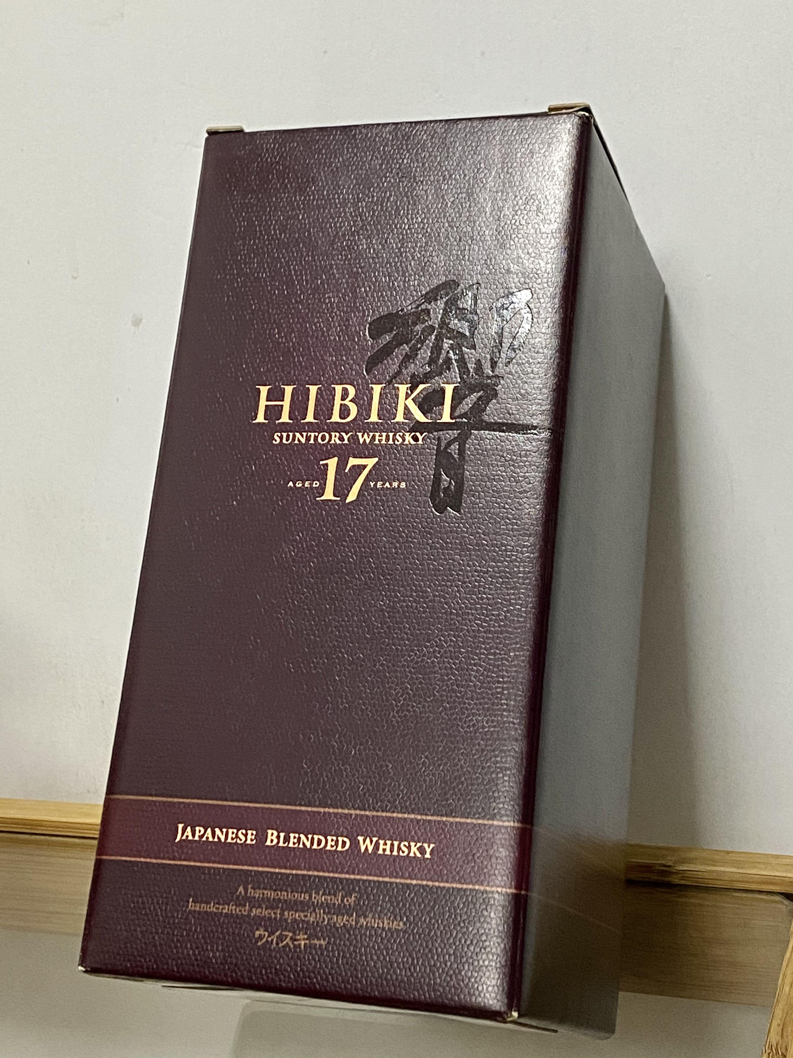 響17年700ml連舊版盒(Hibiki 17 with Old Version Box, 700ml), 嘢食 