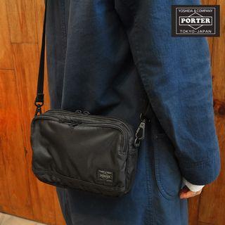 現貨 2色 全新連牌 Porter Flash Shoulder Bag 防水布料 23 X 15 X 6 CM
